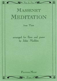 Méditation from 'Thaïs' - arranged for flute and piano - pro příčnou flétnu